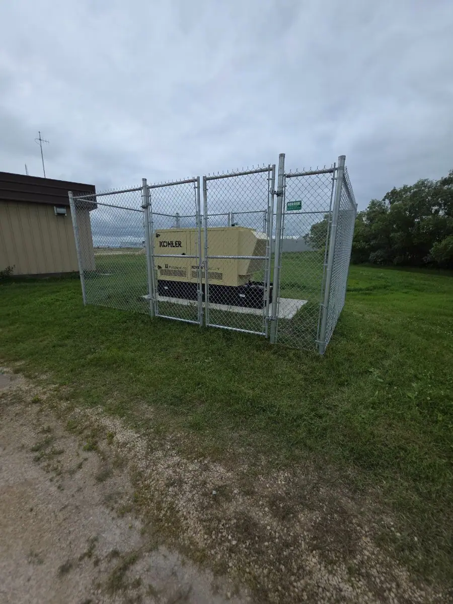 Commercial generator enclosure
